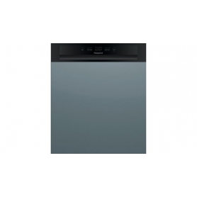 Hotpoint Full-size Semi-Integrated Dishwasher - Black