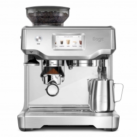 SAGE The Barista Touch Bean to Cup Coffee Machine - Stainless Steel & Chrome