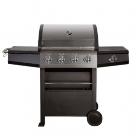 Zanussi 4 BURNER GAS BBQ with Side Burner with Cover